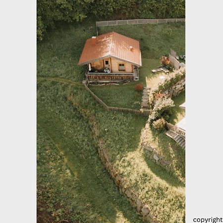 Das Paradieschen Edlitz - Stilvolles Blockhaus Mit Kamin מראה חיצוני תמונה
